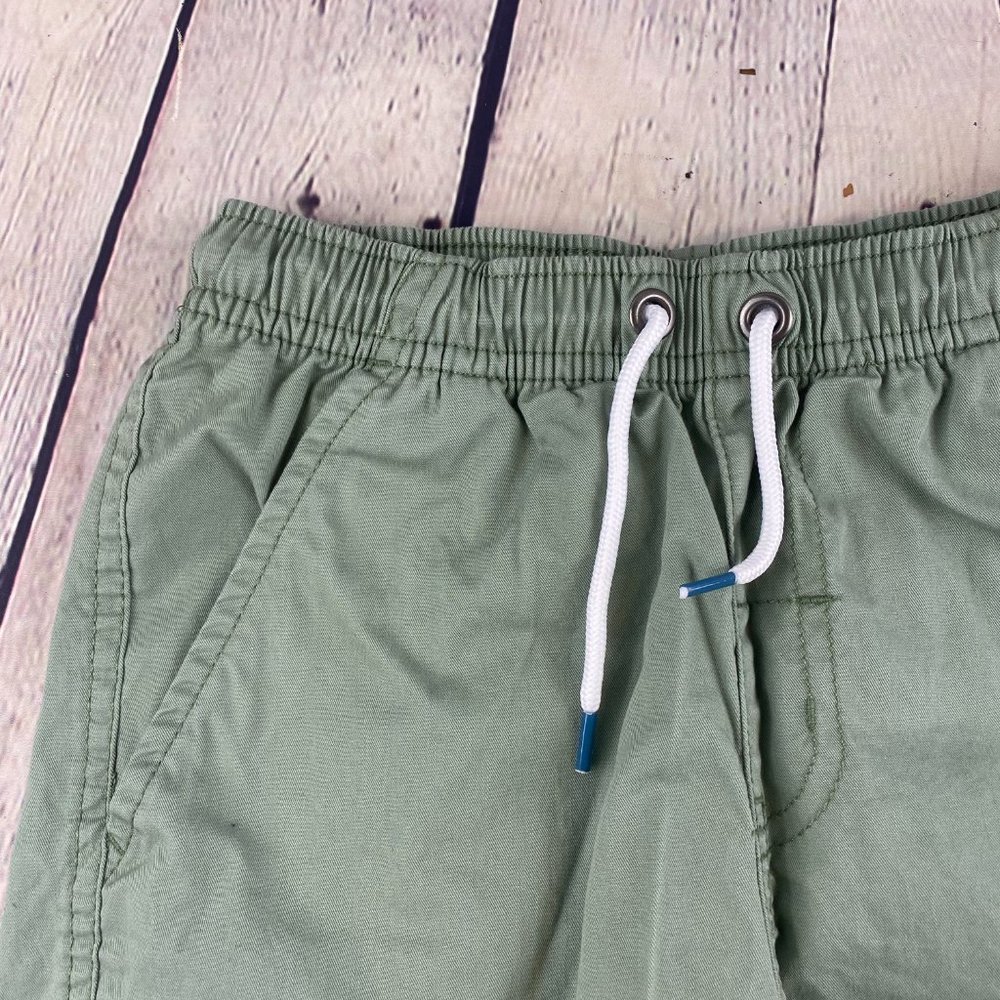 Cat & Jack Kids Small 6/7 Drawstring Shorts Green - Picture 3 of 7